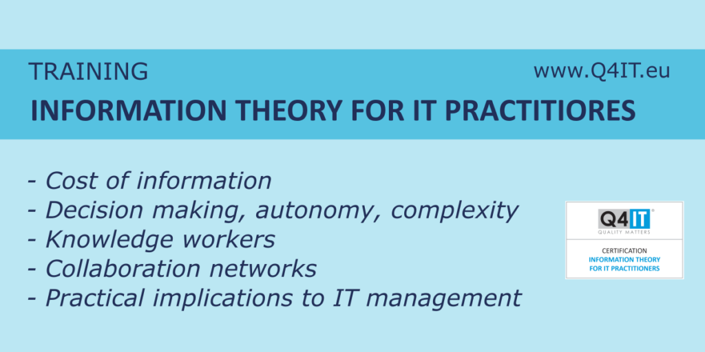 Information theory for IT practitioners