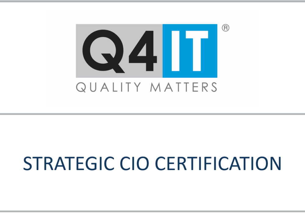 Strategic CIO certification